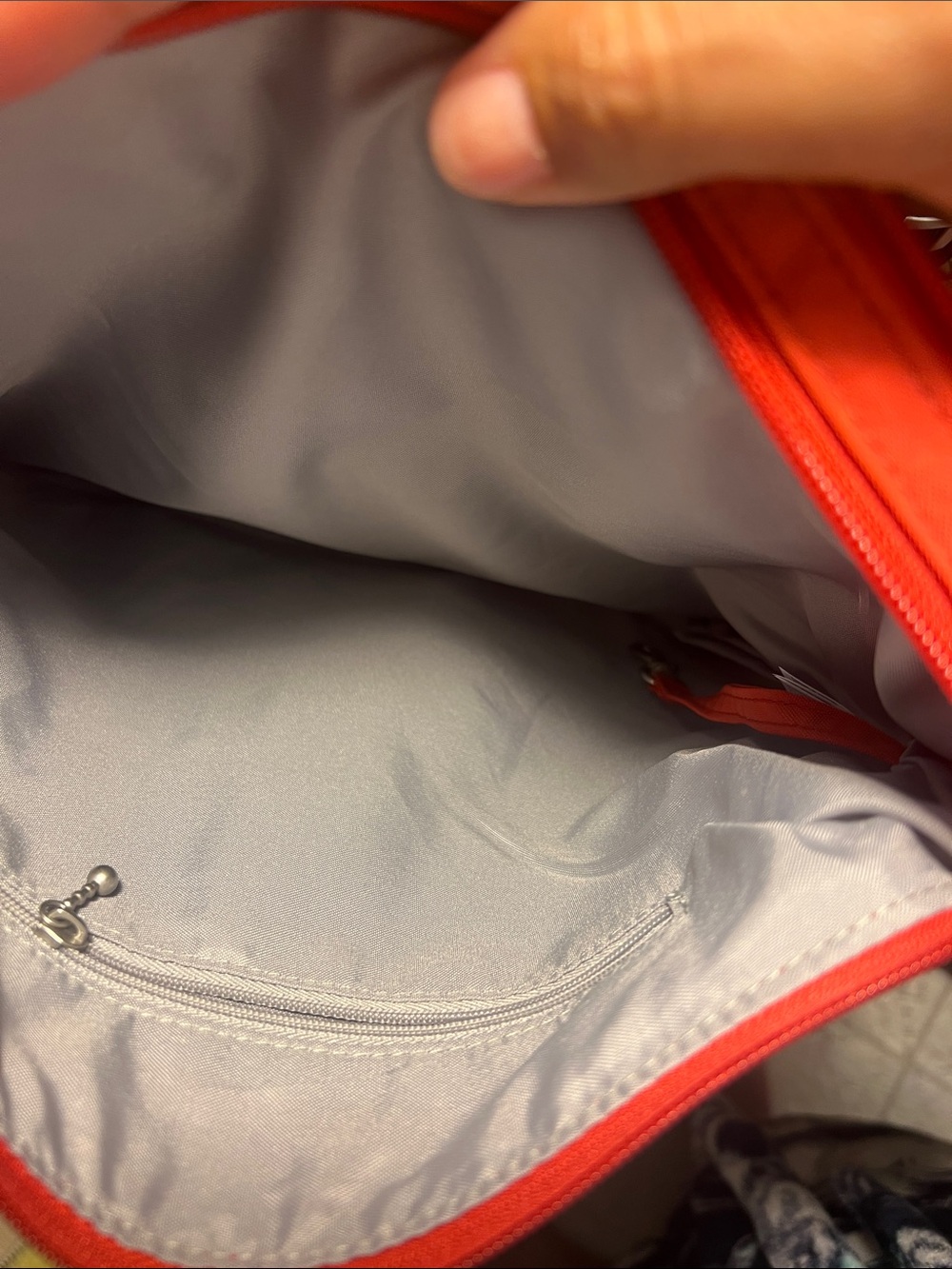 Baggallini Red-Orange Crossbody Bag - Picture 6 of 12